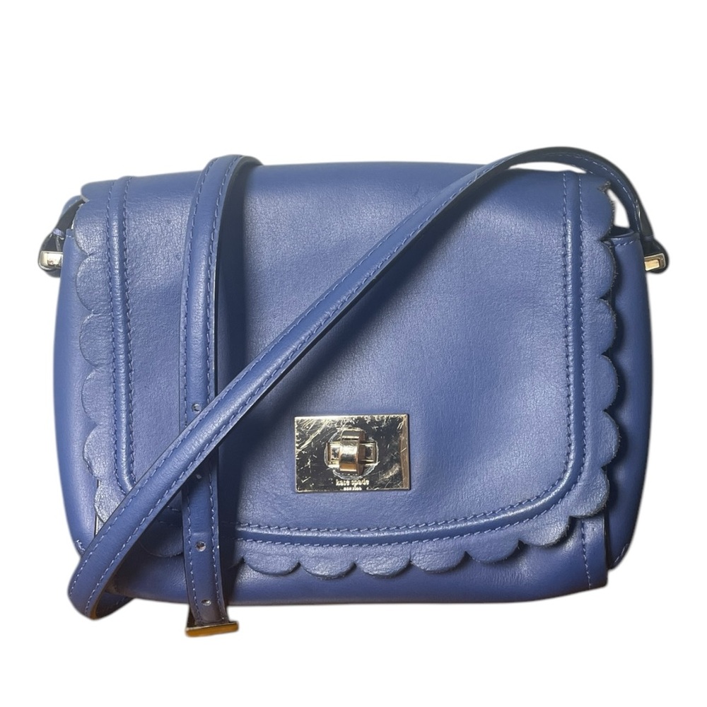 Kate Spade New York Maple Court Zani Crossbody Bag, Hyacinth blue gold tone